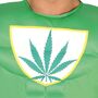 Cannabis Kost�m Marihuana Superheld f�r Herren