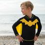 UV-Kleidung Super Bat Fledermaus 2-tlg. UPF 50+ UV Sch�tzend Bademode f�r Kinder
