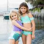 UV-Kleidung Meerjungfrau 2-tlg. UPF 50+ UV Sch�tzend Bademode f�r M�dchen