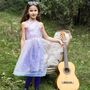 Sommerkleid Taylors Prinzessin Kleid Lila mit T�ll Kost�m S�ngerin f�r Kinder