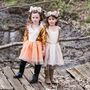 Reh Kost�m Rehkitz Finja Kleid mit Haarreif-Geweih f�r Kinder