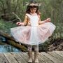 Reh Kost�m Rehkitz Finja Kleid mit Haarreif-Geweih f�r Kinder