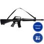 Spielzeug Sturmgewehr Schwarz 71cm lang M118 Metallgeh�use 8 Schuss