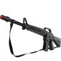 Spielzeug Sturmgewehr Schwarz 71cm lang M118 Metallgeh�use 8 Schuss
