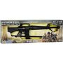 Spielzeug Sturmgewehr Schwarz 71cm lang M118 Metallgeh�use 8 Schuss
