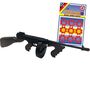 Maschinengewehr Schwarz 76 cm lang Mafia Gangster Tommy Gun inkl. 144 Schuss