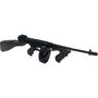 Maschinengewehr Schwarz 76 cm lang Mafia Gangster Tommy Gun inkl. 144 Schuss