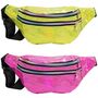 Bauchtasche Neon Gelb Festival Tasche Kost�m-Zubeh�r 80er 90er f�r Erwachsene