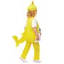 Baby Shark Kost�m kleiner Hai Gelb f�r Kinder