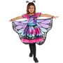 Schmetterling Kost�m Butterfly Aurora Kleid mit Fl�geln und Haarreif f�r Kinder 