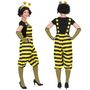 Bienen Kost�m Latzhose Flei�ige Biene f�r Erwachsene