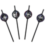 Wednesday Papier-Strohhalme 19,6 cm Party-Zubeh�r Tisch-Deko 8 St�ck 