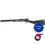 Gewehr Pony Express Schwarz 65 cm lang 100 Schuss-Gewehr Western Cowboy