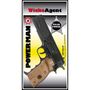 Polizei Pistole Agent Powerman Schwarz 22 cm inkl. 144 Schuss-Munition 