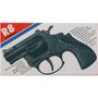 Pistole R 8 12 cm Schwarz 8-Schuss-Revolver Western Polizei
