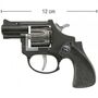 Pistole R 8 12 cm Schwarz 8-Schuss-Revolver Western Polizei