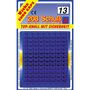 Spielzeug-Munition 13-Schuss Streifen-Munition 208 Schuss Blister f�r Pistolen