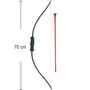 Sport Bogen 70 cm und ein Sicherheitspfeil aus Kunststoff & Glasfaser f�r Kinder 