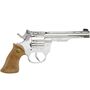 Pistole Kadett Silber 19 cm Cowboy-Revolver inkl. 1200 Schuss Munition