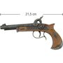 Pistole Derringer Pirat 21,5 cm Vintage-Look Freibeuter inkl. 100 Schuss