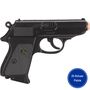 Polizei Pistole Percy Agent 158 Schwarz 15,8 cm 25-Schuss Spielzeug-Pistole