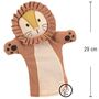 Handpuppe L�we Leo 29 cm Pl�schtier Puppen- und Kasperletheater