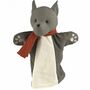 Handpuppe Wolf mit Schal 29 cm Pl�schtier Puppen- und Kasperletheater