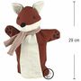 Handpuppe Fuchs Foxy mit Schal 29 cm Pl�schtier Puppen- und Kasperletheater