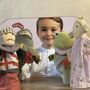 Hochwertiges Handpuppen-Set Ritter & Drache f�r Puppen- und Kasperletheater