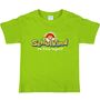 Schulkind T-Shirt Die Reise beginnt Gr�n f�r Kinder