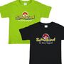 Schulkind T-Shirt Die Reise beginnt Gr�n f�r Kinder