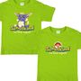 Schulkind T-Shirt Die Reise beginnt Gr�n f�r Kinder