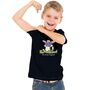 Schulkind T-Shirt Die Reise beginnt Schwarz mit Fantasie-Tier f�r Kinder