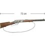 Western Gewehr 73 cm Western Rifle 44 Cowboy inkl. 208 Schuss
