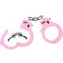 Spielzeug-Handschellen Rosa mit Schl�ssel Pride CSD Kost�m-Zubeh�r 