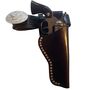 Cowboy G�rtel 95-135 cm Braun mit Western-Pistole inkl. 144 Schuss-Munition 