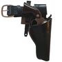 Cowboy G�rtel verstellbar aus Kunstleder & Metall mit Pistole inkl. Munition 