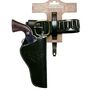 Cowboy G�rtel verstellbar aus Kunstleder & Metall mit Pistole inkl. Munition 