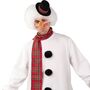 Schneemann Kost�m Mr. Frosty mit Schal Handschuhen und Mini-Zylinder f�r Herren