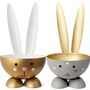 Eierbecher Hase Metall Osterhase 10 cm gedeckter Tisch Ostern