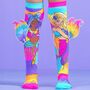 Lustige Barbie Meerjungfrauen Socken bunt mit 3D-Flossen f�r Kinder und Erwachsene