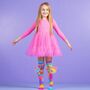 Lustige Barbie Meerjungfrauen Socken bunt mit 3D-Flossen f�r Kinder und Erwachsene