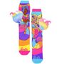 Lustige Barbie Meerjungfrauen Socken bunt mit 3D-Flossen f�r Kinder und Erwachsene