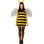 Bienen Kost�m Queen Bee mit Fl�geln & F�hlern f�r Damen
