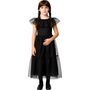 Halloween Gothic Kleid Schattenprinzessin Schwarz Mitternachtsball f�r Kinder