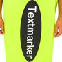 XXL Textmarker Kost�m Stift Neon-Gr�n f�r Erwachsene