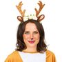 Reh Haarreif mit Geweih & Rehschwanz Tier Kost�m-Set f�r Damen und Kinder