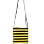 Bienen Handtasche Tier Tasche Schwarz Gelb gestreift f�r Damen