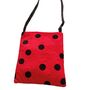 Marienk�fer Handtasche Tier Tasche Rot Schwarz gepunktet f�r Damen
