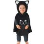 Katzen Kost�m Halloween Schwarzes Kitten f�r Kinder